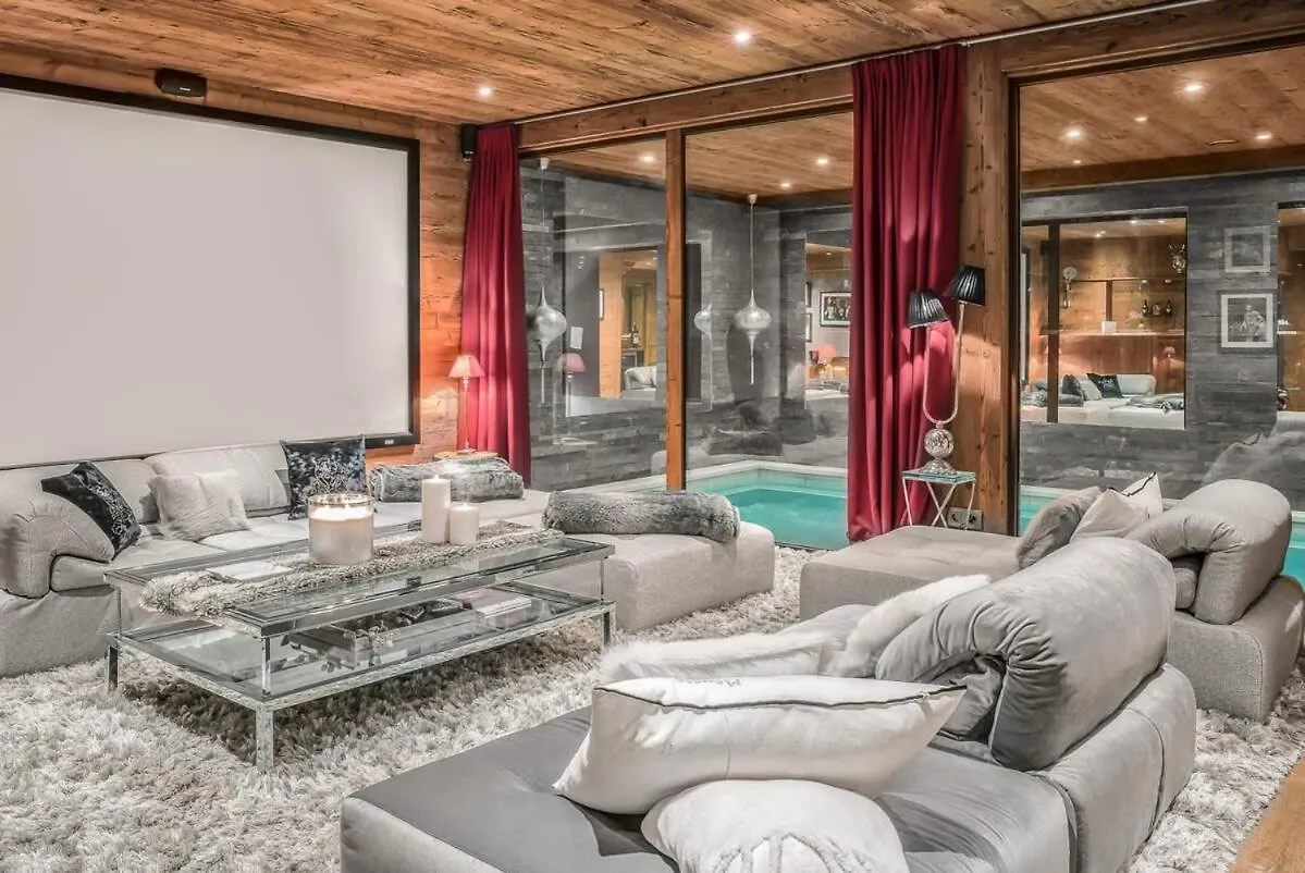 Villa Tamg24 Stunning Ski In Ski Out Luxury Chalet With Indoor Pool & Cinema Praz-sur-Arly
